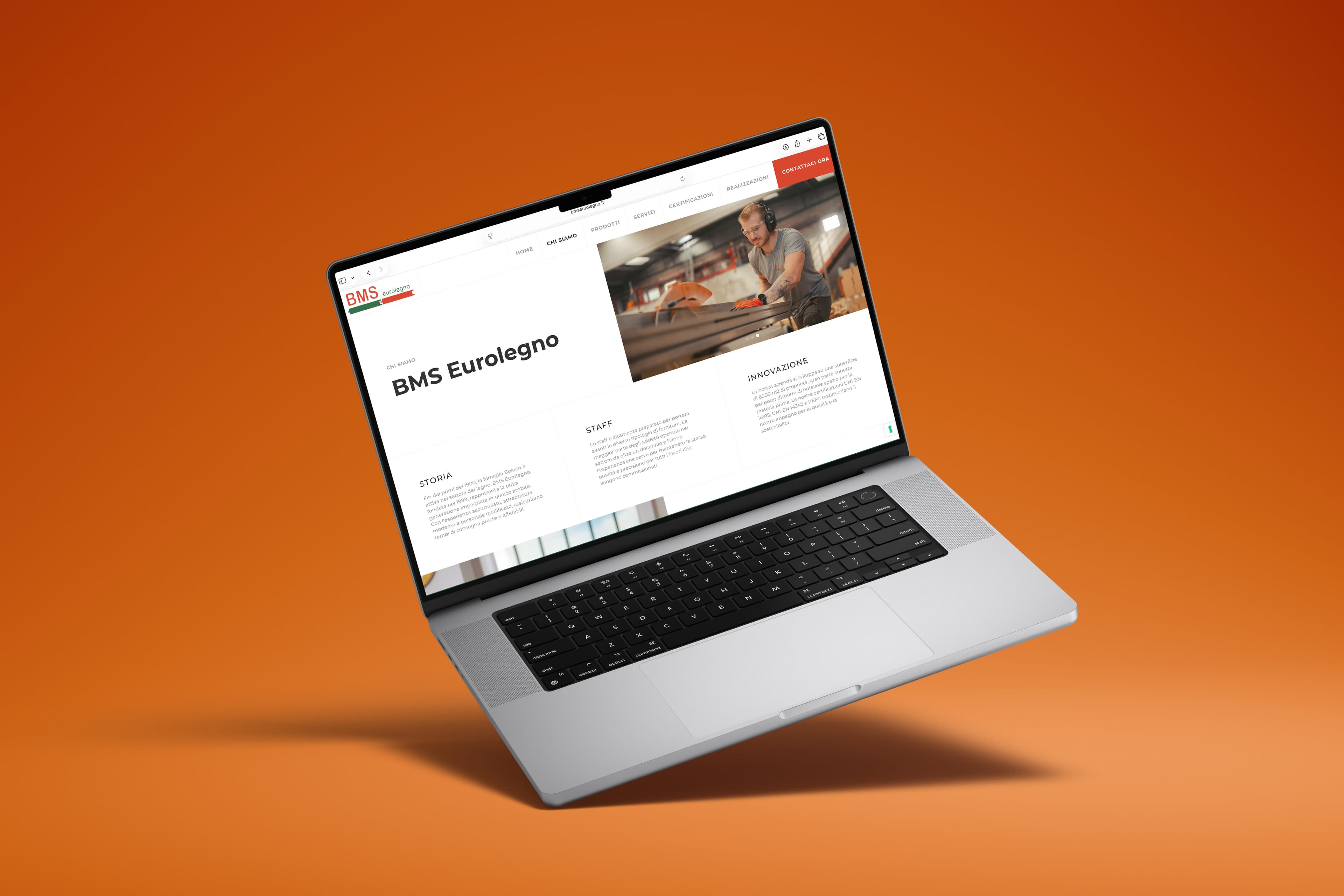 Bms - Web Design Web Design project by Lares Studio